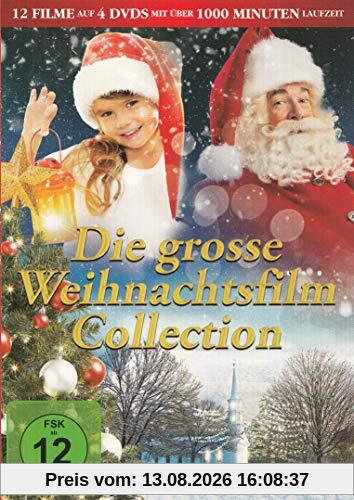 Die grosse Weihnachtsfilm Collection (Scrooge ua) 12 Filme auf 4 DVDs