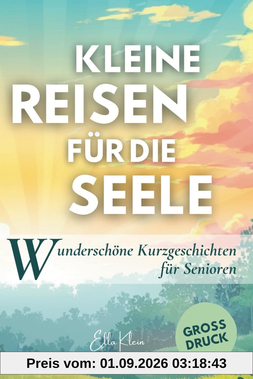 Kleine Reisen für die Seele: Kurzgeschichten in Großdruck für Senioren: Kurzgeschichten die gute Laune verbreiten, Erinnerungen wecken und den Alltag ... in Großdruck und Großschrift, Band 1)
