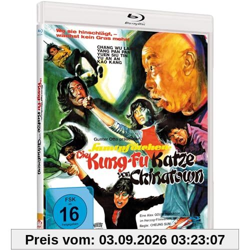 ‘Drunken Master‘ in SAMTPFÖTCHEN - Die Kung-Fu-Katze von Chinatown - Cover A [Blu-ray]