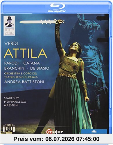 Andrea Battistoni Tutto Verdi, Attila [Blu-ray]
