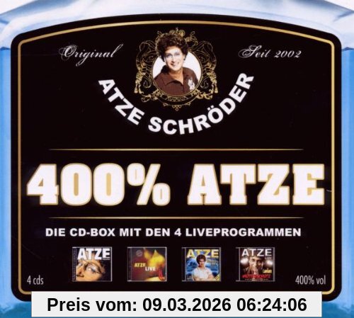 Atze Schröder 400% Atze-die Atze Cd-Box