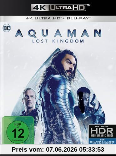 Aquaman: Lost Kingdom (4K Ultra HD) (+ Blu-ray)