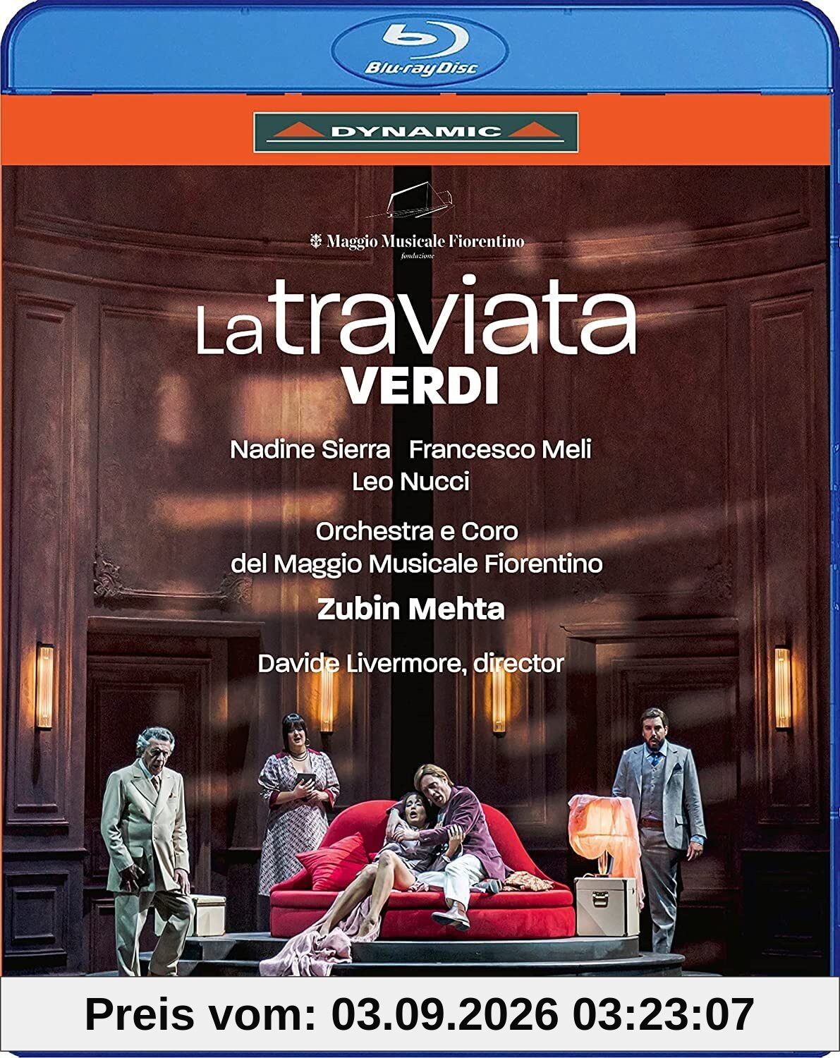 La Traviata [September 2021, Teatro del Maggio Musicale Fiorentino, Florence] [Blu-ray]