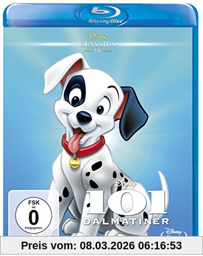 Wolfgang Reitherman 101 Dalmatiner - Disney Classics 16 [Blu-ray]