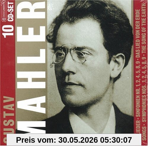 Dimitri Mitropoulos Gustav Mahler, Lieder & Sinfonien (Wallet Box)
