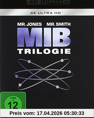 Men in Black 1-3 (4K Ultra HD) [Blu-ray]