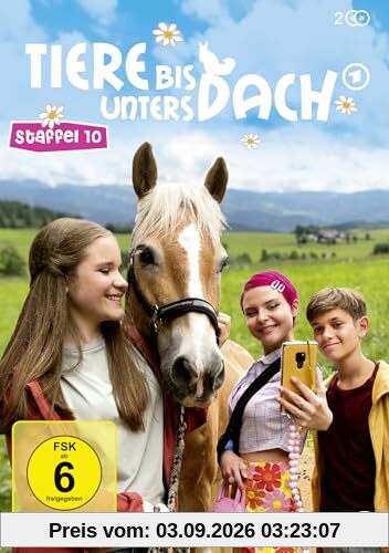 Tiere bis unters Dach - Staffel 10 [2 DVDs]