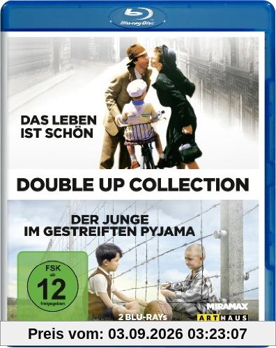 Das Leben ist schön/Der Junge im gestreiften Pyjama - Double-Up Collection [Blu-ray]
