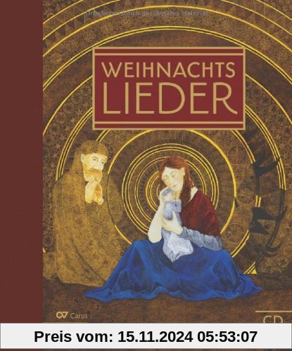 Weihnachtslieder. Texte und Melodien mit Harmonien. Mit CD zum Mitsingen