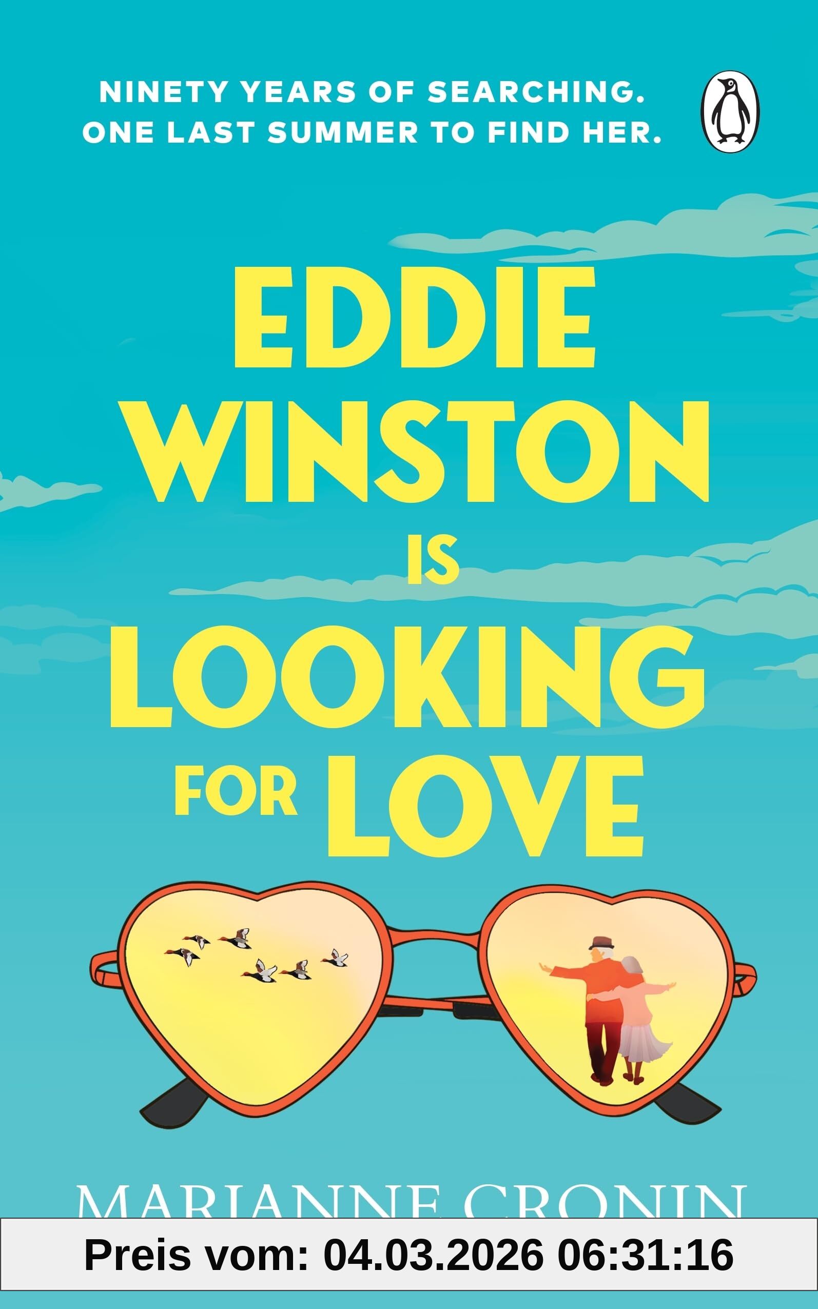 Marianne Cronin Eddie Winston Is Looking For Love, The Uplifting New Feel-good Novel From The Author Of Richard And Judy Book Club Pick, The One Hundred Years Of