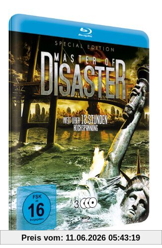 Master of Disaster (Special Edition Metallbox) (9 Filme) [3 Blu-rays]