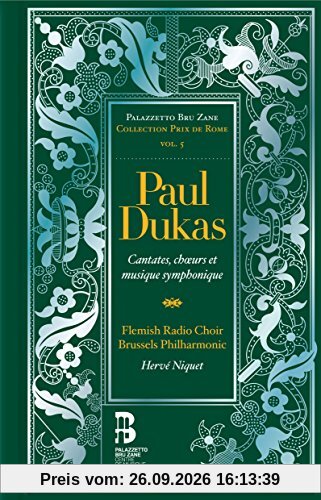 Marianne Fiset Dukas, Musik Für Den Prix De Rome