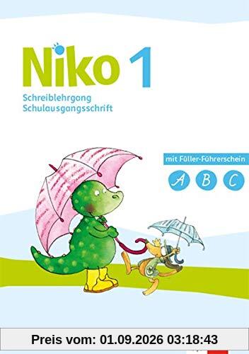 Niko 1: Schreiblehrgang Schulausgangsschrift Klasse 1 (Niko. Ausgabe ab 2020)