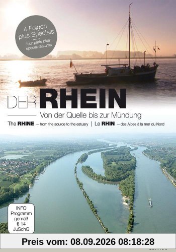 Der Rhein - Von der Quelle bis zur Mündung [2 DVDs]