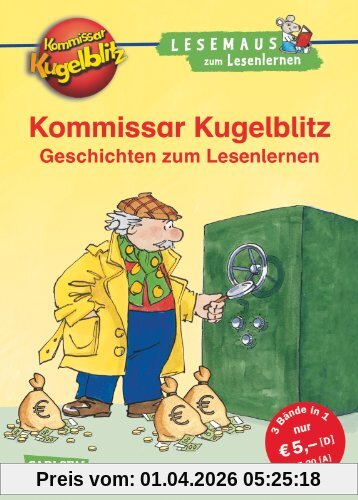 LESEMAUS zum Lesenlernen Sammelbände: Kommissar Kugelblitz Geschichten zum Lesenlernen