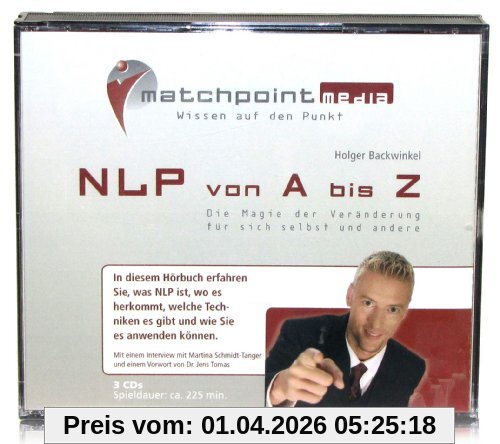 NLP von A - Z / NLP Hörbuch / NLP CDs zum NLP lernen
