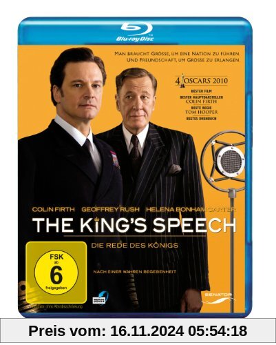 The King's Speech [Blu-ray]