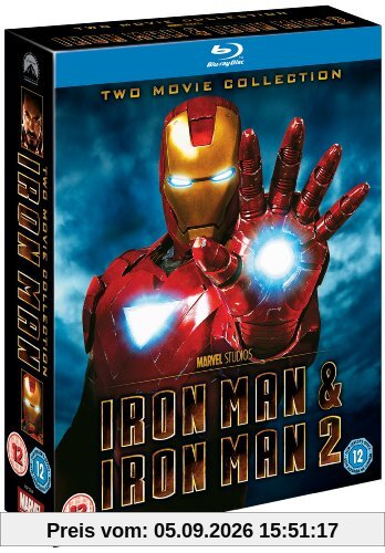 [UK-Import]Iron Man 1 & 2 Blu-Ray
