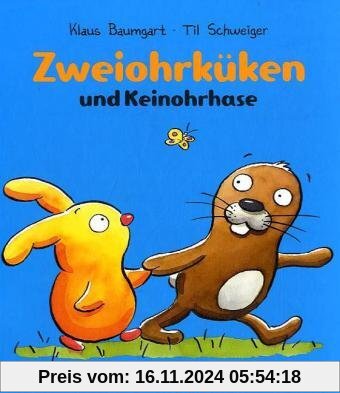 Zweiohrküken und Keinohrhase