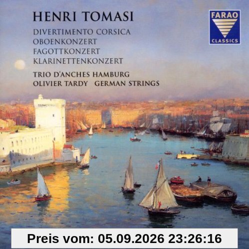 Henri Tomasi: Konzerte für Holzbläser