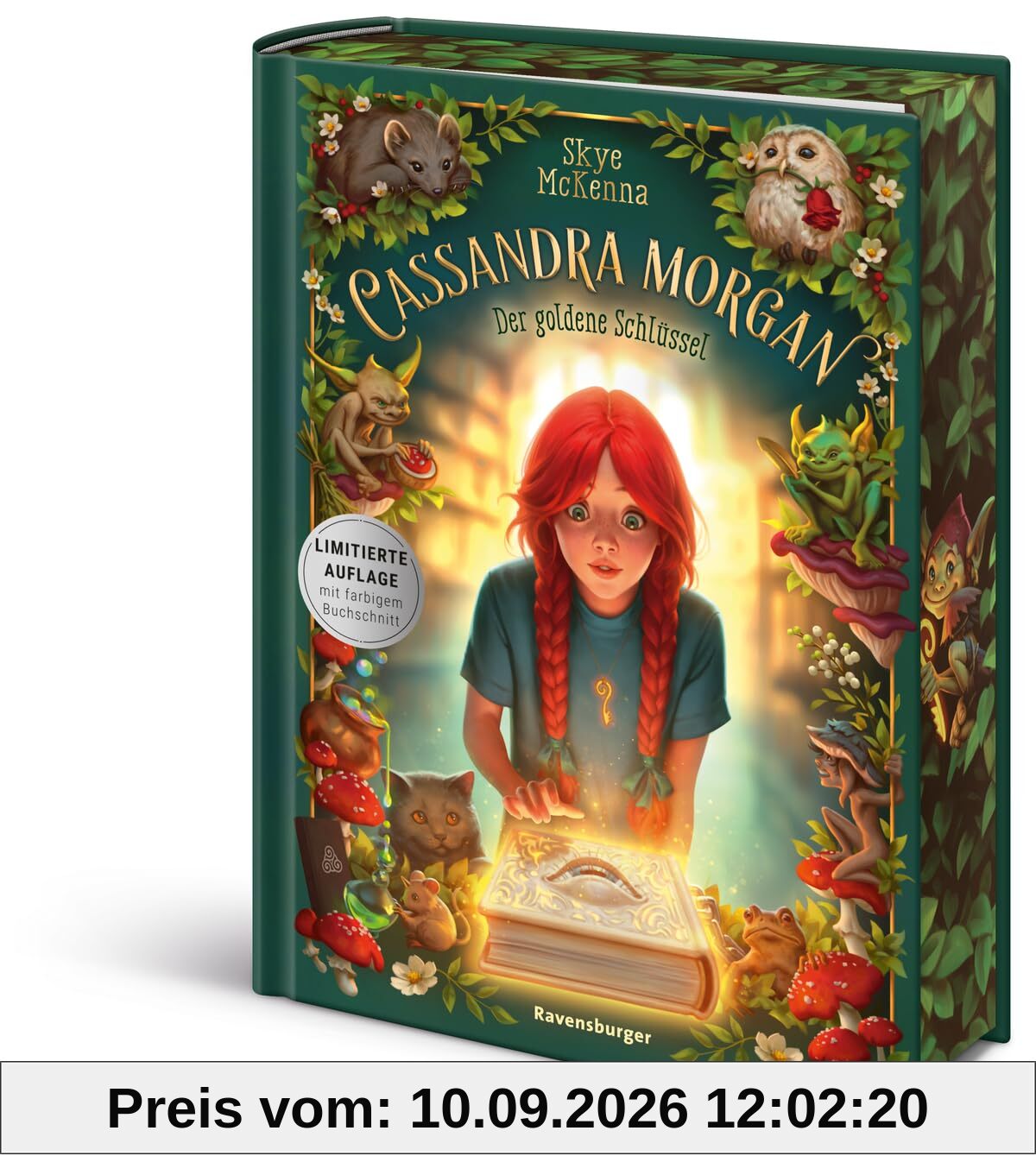 Cassandra Morgan, Band 1: Der goldene Schlüssel (Hexen-Fantasy für Mädchen und Jungen ab 10 Jahren) (Cassandra Morgan, 1)