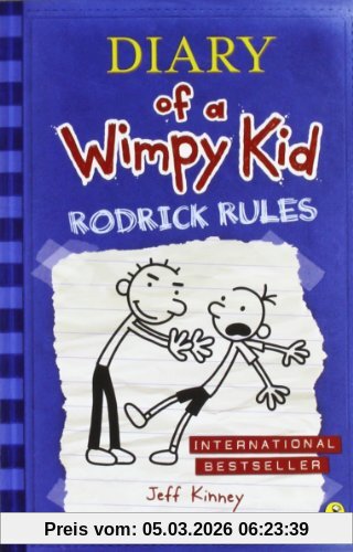 Jeff Kinney Diary Of A Wimpy Kid, Rodrick Rules
