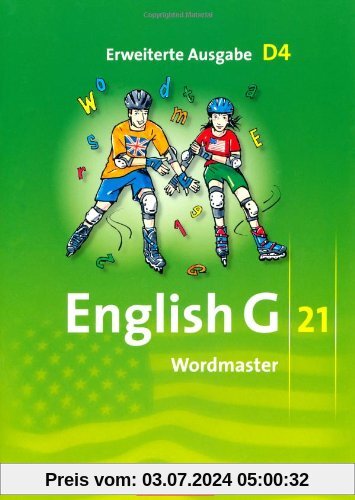 English G 21 - Erweiterte Ausgabe D: Band 4: 8. Schuljahr - Wordmaster: Vokabellernbuch