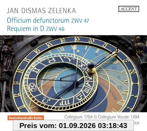 Luks Jan Dismas Zelenka, Officium Defunctorum Zwv 47 / Requiem Zwv 46