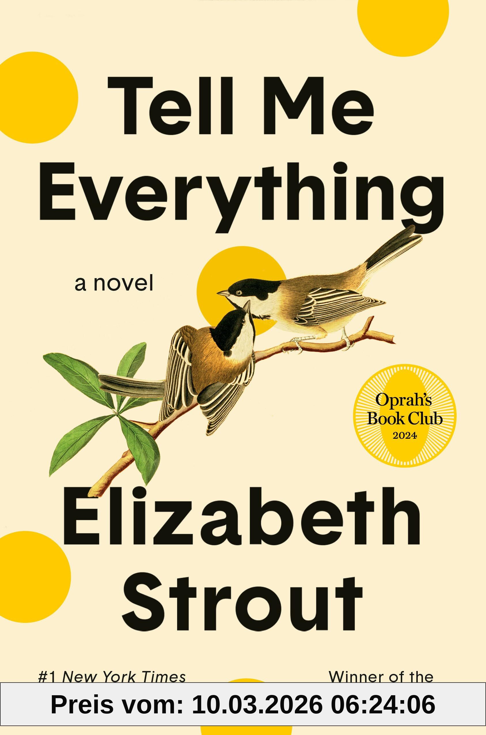 Elizabeth Strout Tell Me Everything, A Novel
