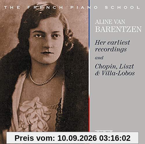 Aline van Barentzen - Die frühen Aufnahmen