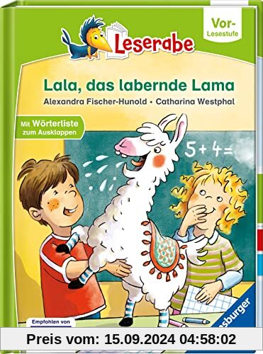 Lala, das labernde Lama - Leserabe ab Vorschule - Erstlesebuch für Kinder ab 5 Jahren (Leserabe – Vor-Lesestufe)