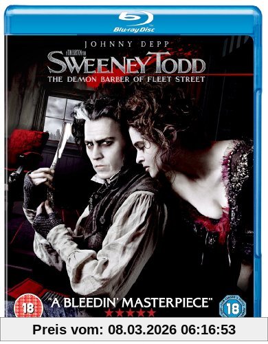 unbekannt Sweeney Todd, The Demon Barber Of Fleet Street [Blu-ray] [Uk Import]