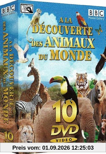 10DVD A la Découverte des Animaux du Monde