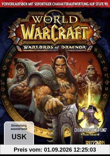 World of Warcraft: Warlords of Draenor (Add-On) - Vorverkaufsbox [Download-Code, kein Datenträger enthalten]