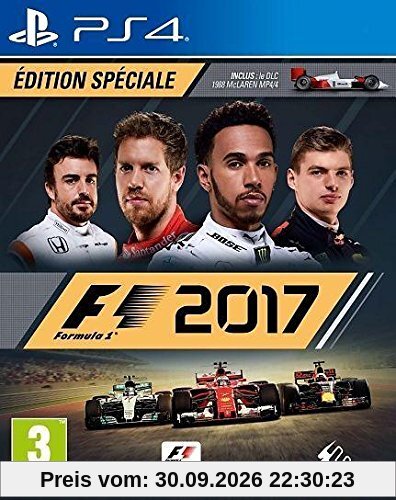 F1 2017 Edition Spéciale Jeu PS4