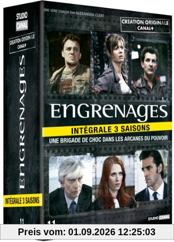 ENGRENAGES - INTEGRALE 3 SAISONS (11 DVD)