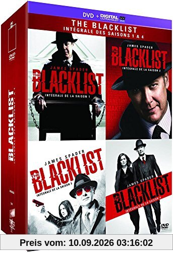 The Blacklist - L'intégrale saison 1 à 4 [DVD + Copie digitale]