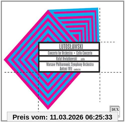 Kwiatkowski Lutoslaski, Konzert Für Orchester / Cellokonzert