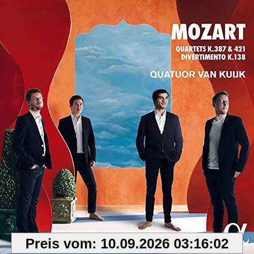 Mozart: Streichquartette K.387 & K.421; Divertimento K.138