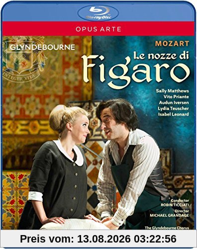 Robin Ticciati Mozart, Le Nozze Di Figaro (Glyndebourne, 2012) [Blu-ray]
