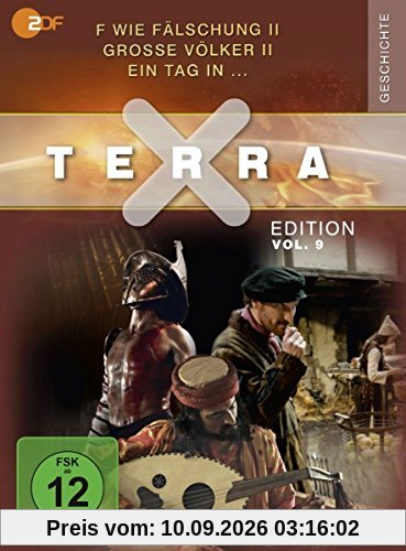 Terra X - Edition Vol. 9 F wie Fälschung II / Große Völker II / Ein Tag in … (3 DVDs)