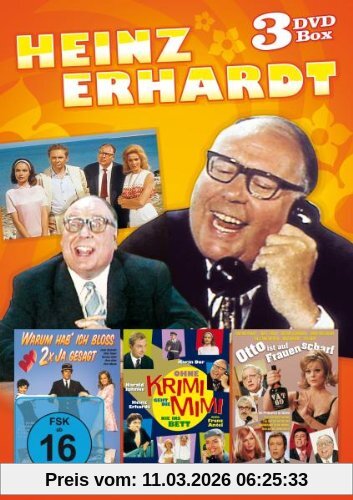 Heinz Erhardt - Dvd Box Mit 3 DVDs