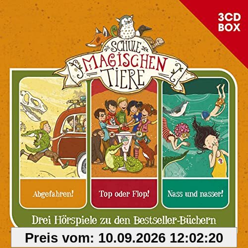 Die Schule der magischen Tiere – 3CD Hörspielbox Vol. 2 – Folge 04-06