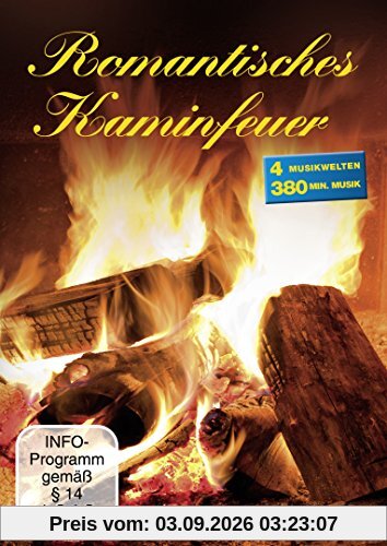 Romantisches Kaminfeuer