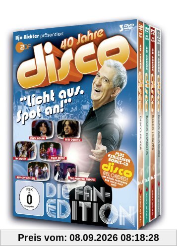 40 Jahre disco Licht aus, Spot an! (Die Fan-Edition) (+ exklusiver Bonus-CD) [3 DVDs]