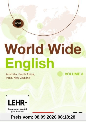 World Wide English / Volume III - Australia, South Africa, India, New Zealand: Video-DVD