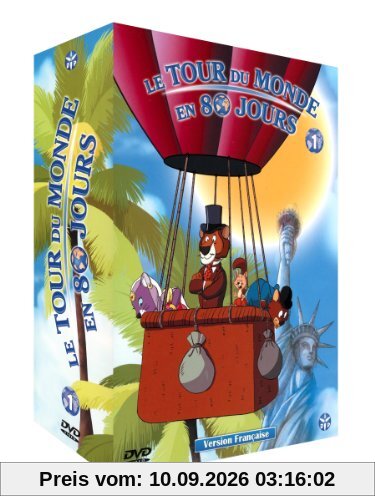 Tour du Monde en 80 Jours (Le) - Saison 1 - Partie 1 - Coffret 4 DVD - VF