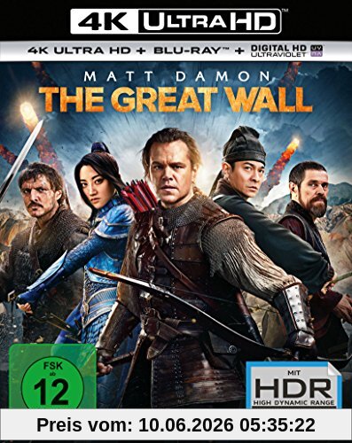 The Great Wall  (4K Ultra HD) (+ Blu-ray)