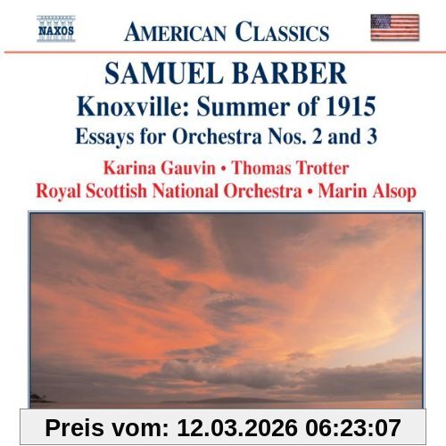 Alsop Knoxville, Summer Of 1915/Essay