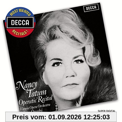Nancy Tatum-Operatic Recital (Dmwr)